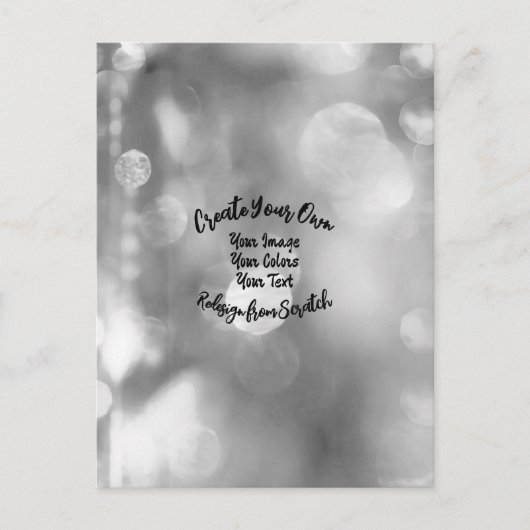 Creëer Uw eigen aangepaste kleur/ontwerp Briefkaart (Voorkant)