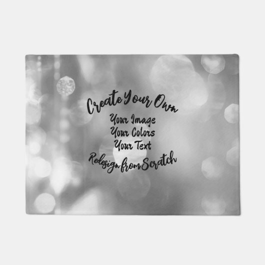 Creëer Uw eigen aangepaste kleur/ontwerp Deurmat (Voorkant)