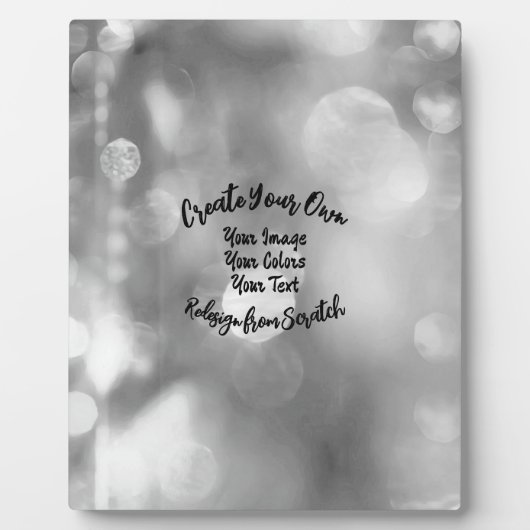 Creëer Uw eigen aangepaste kleur/ontwerp Fotoplaat (Voorkant)