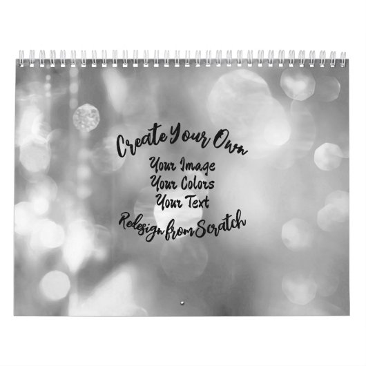 Creëer Uw eigen aangepaste kleur/ontwerp Kalender (Hoes)