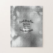 Creëer Uw eigen aangepaste kleur/ontwerp Legpuzzel (Verticaal)