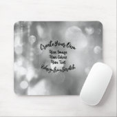 Creëer Uw eigen aangepaste kleur/ontwerp Muismat (Met muis)