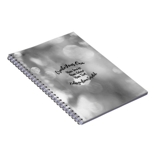 Creëer Uw eigen aangepaste kleur/ontwerp Notitieboek (Rechterzijde)