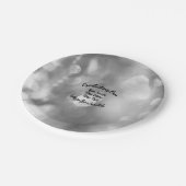 Creëer Uw eigen aangepaste kleur/ontwerp Papieren Bordje (Gekanteld)