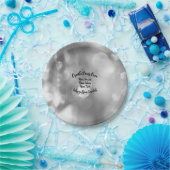 Creëer Uw eigen aangepaste kleur/ontwerp Papieren Bordje (Feest)