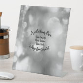 Creëer Uw eigen aangepaste kleur/ontwerp Reclamebord Met Voetstuk (Insitu)