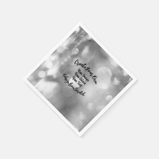 Creëer Uw eigen aangepaste kleur/ontwerp Servet (Hoek)