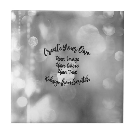 Creëer Uw eigen aangepaste kleur/ontwerp Tegeltje (Voorkant)