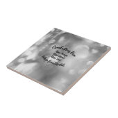 Creëer Uw eigen aangepaste kleur/ontwerp Tegeltje (Zijkant)