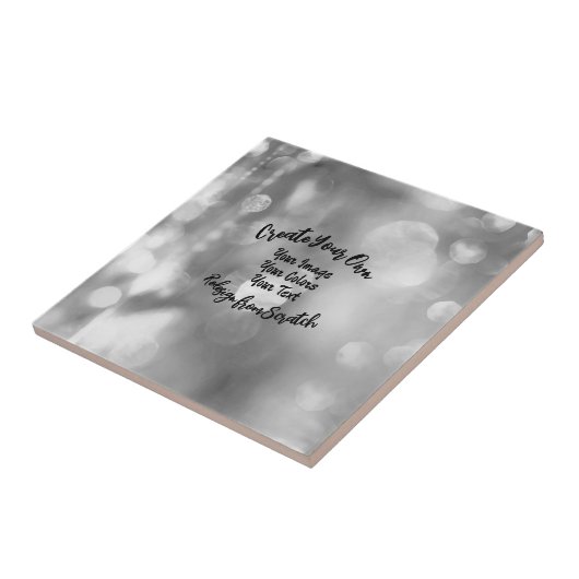 Creëer Uw eigen aangepaste kleur/ontwerp Tegeltje (Zijkant)