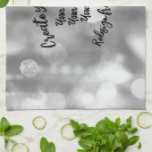 Creëer Uw eigen aangepaste kleur/ontwerp Theedoek (Gevouwen)