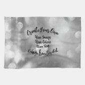 Creëer Uw eigen aangepaste kleur/ontwerp Theedoek (Horizontaal)