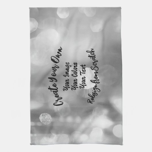 Creëer Uw eigen aangepaste kleur/ontwerp Theedoek (Verticaal)