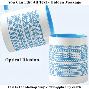 Creëer Uw Eigen Aangepaste Korte Verborgen Bericht Mok