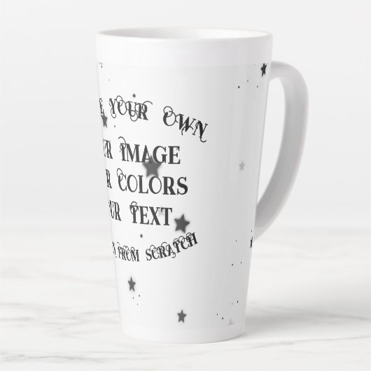 Creëer Uw eigen aangepaste  Latte Mok (Rechterhoek)