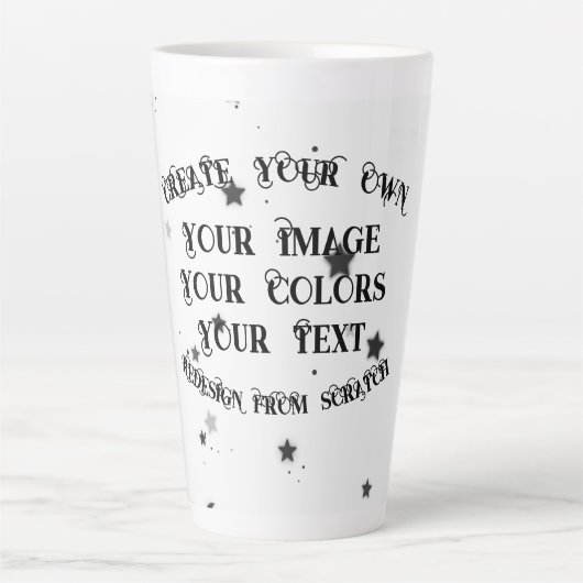 Creëer Uw eigen aangepaste Latte Mok (Voorkant)