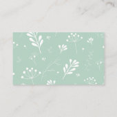 Creëer Uw eigen aangepaste Logo Afbeelding Modern Visitekaartje (Achterkant)