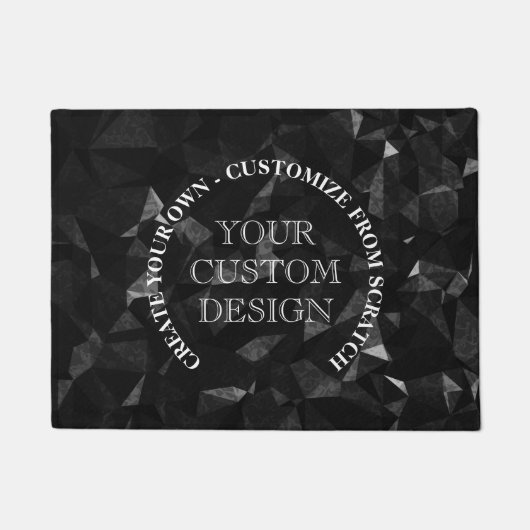 Creëer uw eigen aangepaste Logo/ontwerp Deurmat (Voorkant)