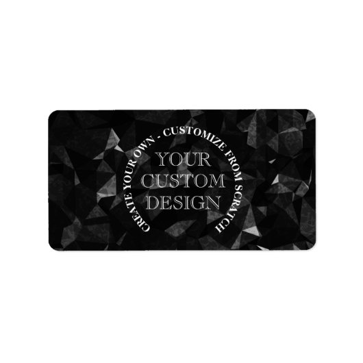 Creëer uw eigen aangepaste Logo/ontwerp Etiket (Voorkant)