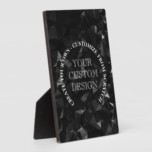 Creëer uw eigen aangepaste Logo/ontwerp Fotoplaat (Zijkant)