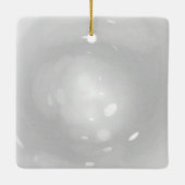 Creëer uw eigen aangepaste Logo/ontwerp Keramisch Ornament (Achterkant)