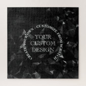 Creëer uw eigen aangepaste Logo/ontwerp Legpuzzel (Verticaal)