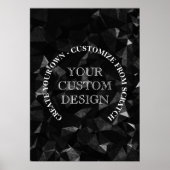 Creëer uw eigen aangepaste Logo/ontwerp Poster (Voorkant)