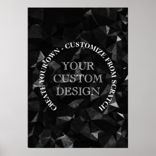 Creëer uw eigen aangepaste Logo/ontwerp Poster