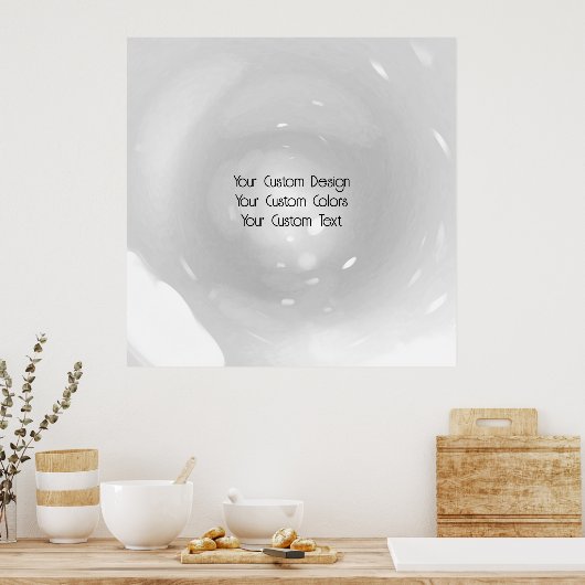 Creëer uw eigen aangepaste Logo/ontwerp Poster (Keuken)