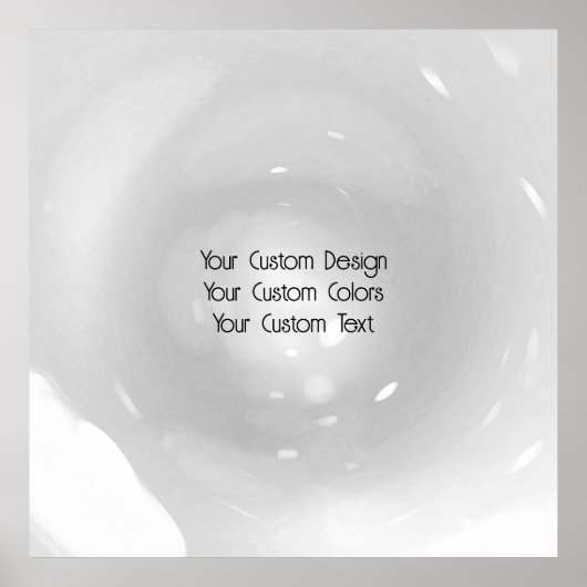 Creëer uw eigen aangepaste Logo/ontwerp Poster (Voorkant)