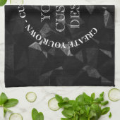 Creëer uw eigen aangepaste Logo/ontwerp Theedoek (Gevouwen)