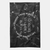 Creëer uw eigen aangepaste Logo/ontwerp Theedoek (Verticaal)