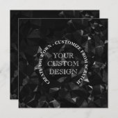 Creëer Uw eigen aangepaste Logo/ontwerpKaart (Voorkant / Achterkant)