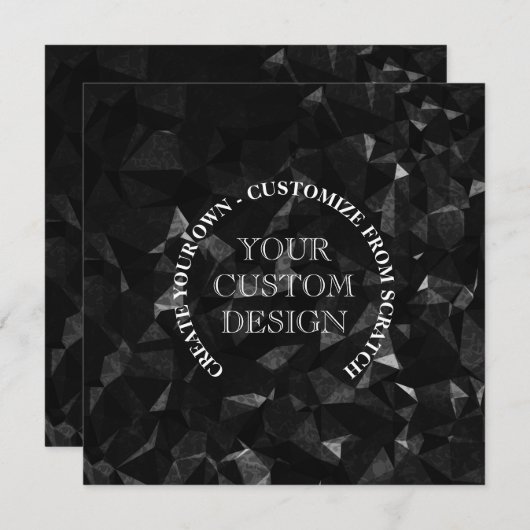 Creëer Uw eigen aangepaste Logo/ontwerpKaart (Voorkant / Achterkant)