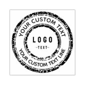 Creëer uw eigen aangepaste Logo Rubberstempel (Afrduk)