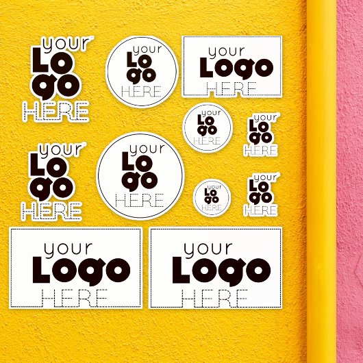 Creëer Uw eigen aangepaste Logo voor bedrijfsgebru Sticker