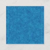 Creëer uw eigen, aangepaste Logo-weergavekaart Vierkante Visitekaartje (Achterkant)