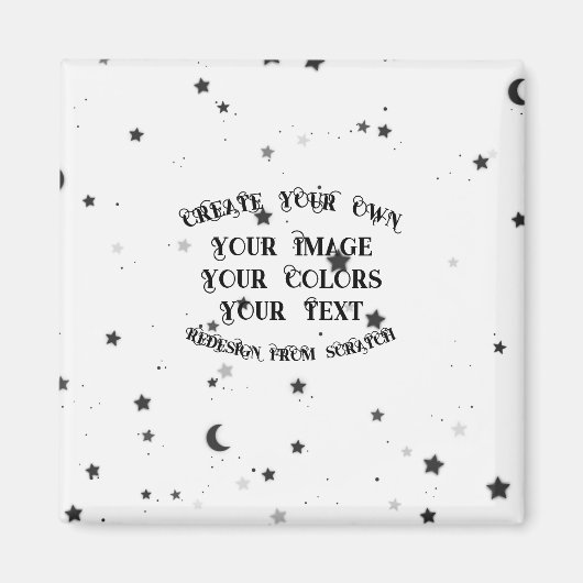 Creëer Uw eigen aangepaste  Magneet (Voorkant)