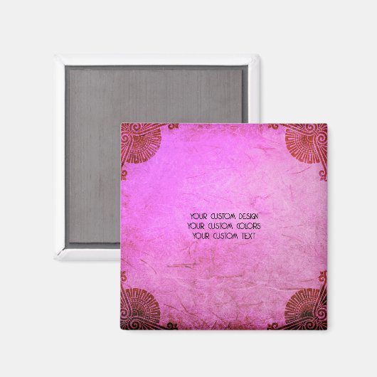 Creëer Uw eigen aangepaste Magneet (Voorkant / Achterkant)