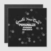 Creëer Uw eigen aangepaste magneetkaart (Voorkant / Achterkant)