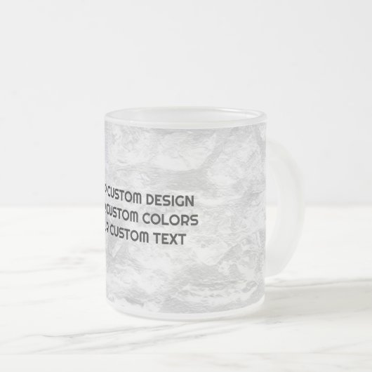 Creëer Uw eigen aangepaste Matglas Koffiemok (Voorkant rechts)