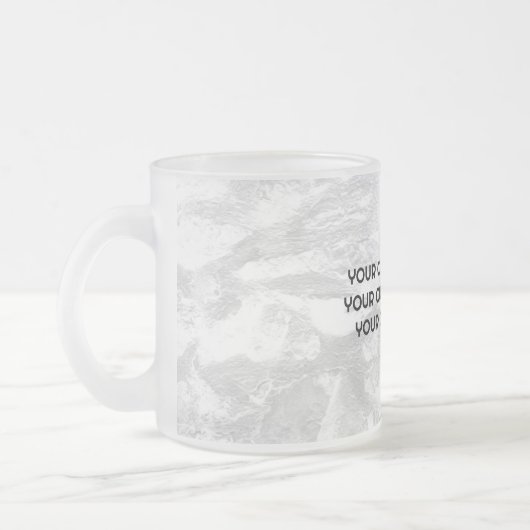 Creëer Uw eigen aangepaste  Matglas Koffiemok (Links)