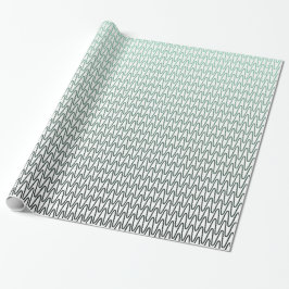 Creëer uw eigen aangepaste merkvisgraat cadeaupapier