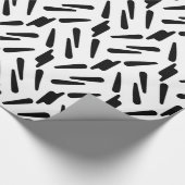 Creëer uw eigen aangepaste merkvisgraat cadeaupapier (Hoek)