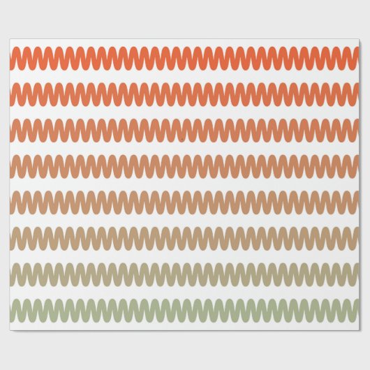 Creëer uw eigen aangepaste merkvisgraat cadeaupapier (Vlak)