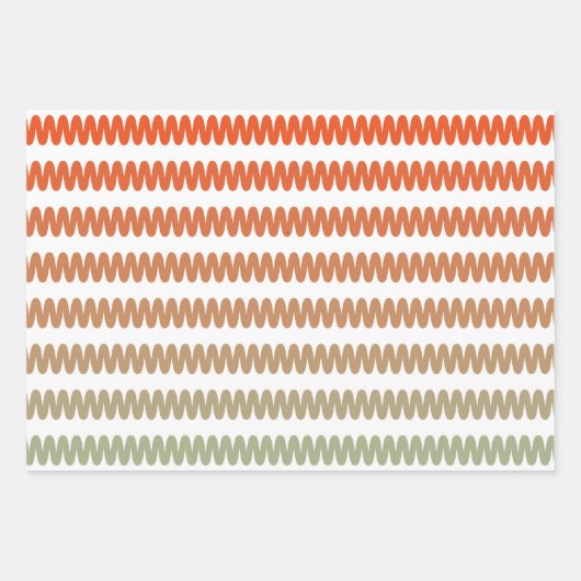 Creëer uw eigen aangepaste merkvisgraat inpakpapier vel (Voorkant)