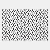 Creëer uw eigen aangepaste merkvisgraat inpakpapier vel (Voorkant)