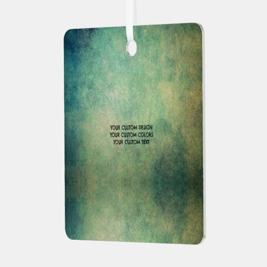 Creëer Uw eigen aangepaste  Metalen Ornament (Voorkant links)