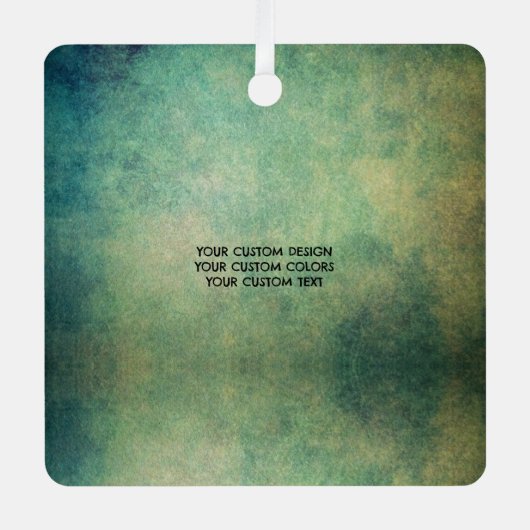 Creëer Uw eigen aangepaste Metalen Ornament (Voorkant)