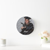 Creëer Uw eigen aangepaste middelgrote ronde wandk Ronde Klok (Huis)